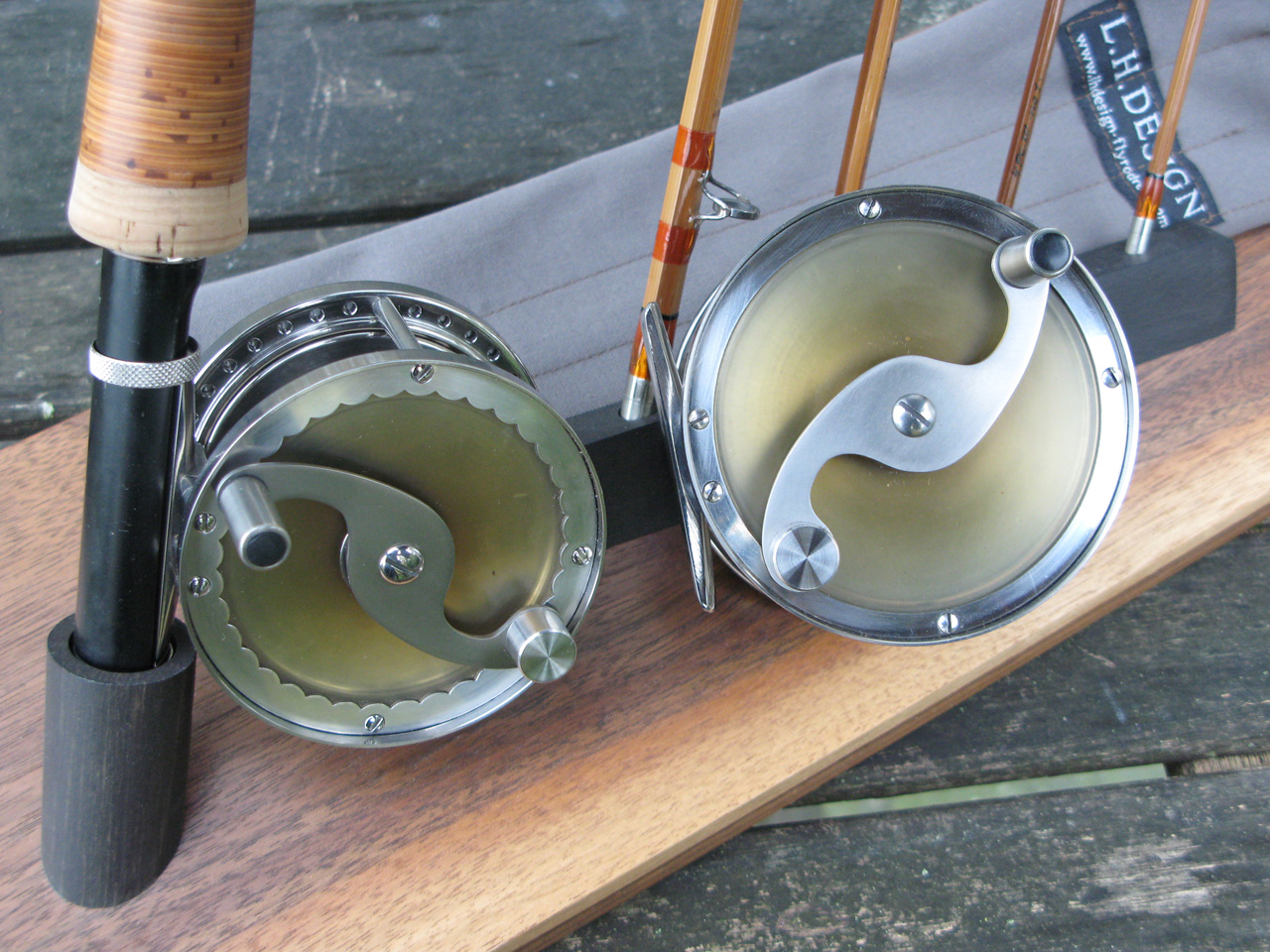 Fly Fishing Reel American Skeleton Reel - Ruby Lane